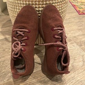 Allbirds burgundy everyday sneakers